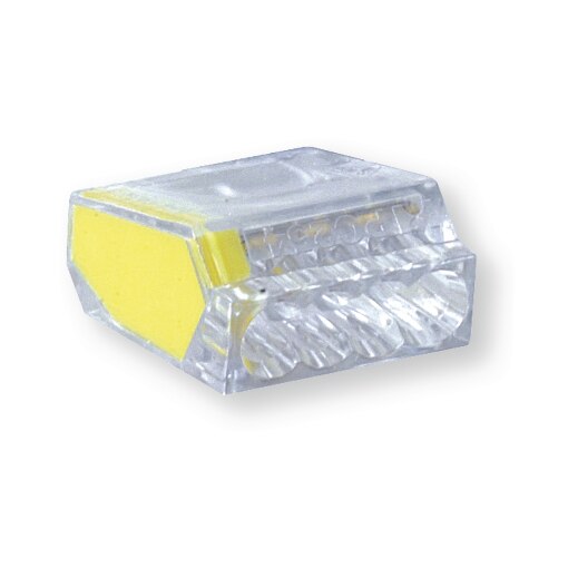 Borne connexion transparente mini 4 pôles